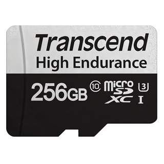 Transcend 創見 高耐用記憶卡 256GB Micro SDXC, 1個