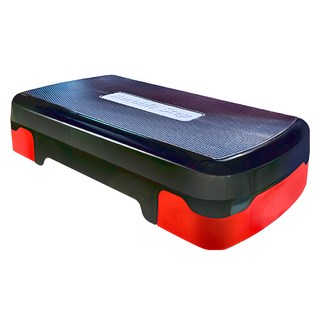 Bridgeport 台灣橋堡 二階段 居家型 MINI 階梯踏板 台灣製, 52 x 28 x 15cm, 紅黑色