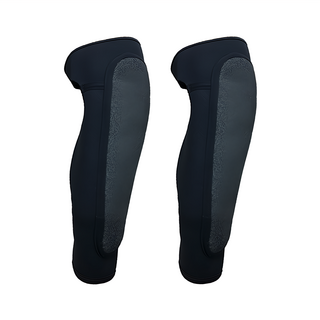 EAMKEVC 伊凱文 軟質潛水衣布料 防寒保暖溯溪用護脛 長版, M, 黑色, 1個