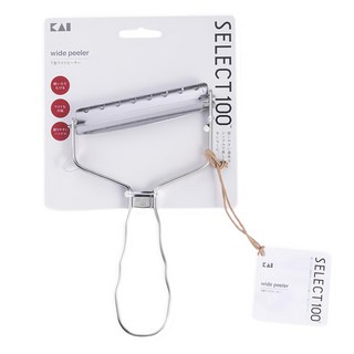 KAI 貝印 SELECT100 DH-3107 T型刮皮器, 銀色, 1個