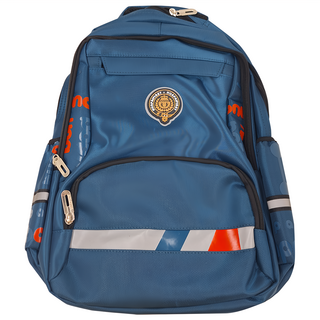 Mass 生活好物 超輕量減壓護脊書包 兒童雙肩背包, 天藍色, 輕便護脊, 1個