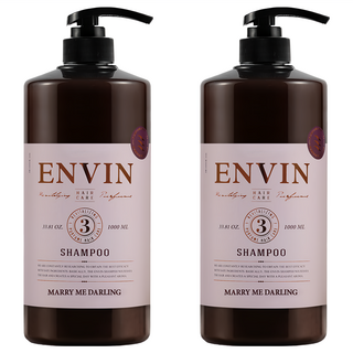 ENVIN 弱酸性香水洗髮精 Marry Me Darling Set, 1L, 2瓶