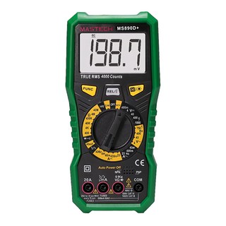 MASTECH 邁世 MS890D+ 數位萬用錶 真有效值 4000 計數, 1個