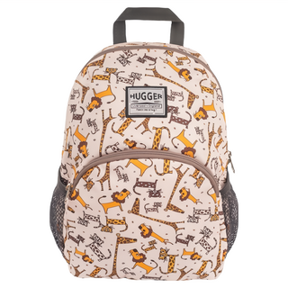 HUGGER 3-7歲 馬達加斯加 超輕量防潑水兒童後背包, 1個, Small