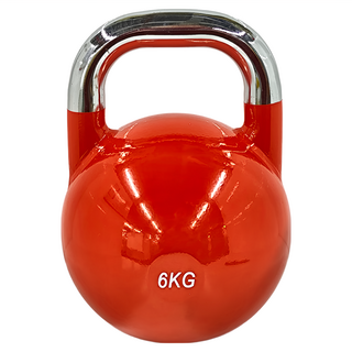 AB Sport 鋼製競技壺鈴 6KG, 紅色, 1個