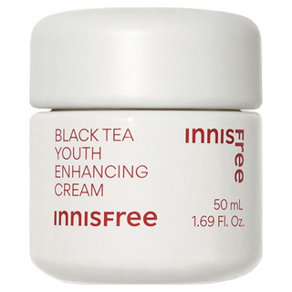 INNISFREE 紅茶逆時活膚修復面霜 50mL, 彈力緊緻, 肌膚重置技術, 1罐