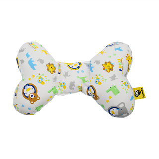 PUKU 藍色企鵝 LoDo樂豆枕, 立體顆粒-豐富感官, 雙面設計, 100%純棉與100%聚酯纖維, 特殊枕型設計, 35 x 20 x 7cm, 動物家 天空藍