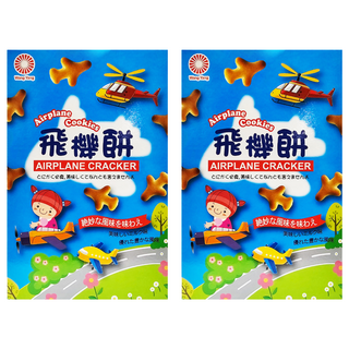 旺揚 飛機餅, 原味, 80g, 2盒