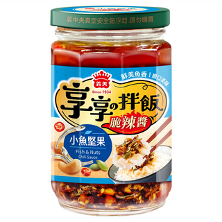 義美 享享の拌飯 小魚堅果脆辣醬, 1個, 230g