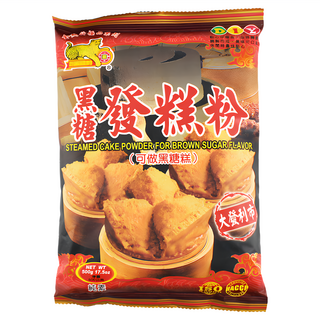 金錢豹 黑糖發糕粉 可做黑糖糕, 500g, 1包