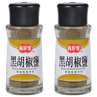 真好家 黑胡椒鹽, 45g, 2瓶