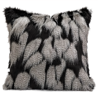 KUIBAO 快豹生活 Eii低調輕奢抱枕 毛 僅皮套