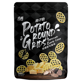 Pop-Smile 卡滋 格子脆 松露起司風味量販包, 220g, 1個