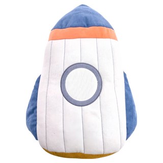 HOLA 和樂家居 伊登抗菌兒童造型抱枕, 火箭