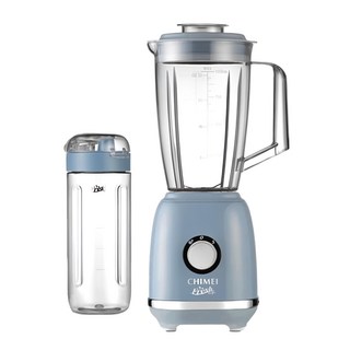 CHIMEI 奇美家電 二合一果汁調理機 MX-1000TX 304不鏽鋼刀頭 大容量1000ml食品級調理杯+500ml隨行杯 莫蘭迪藍