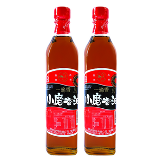 金葫蘆一滴香小磨香油，全素配方，調味涼拌適用, 500ml, 2瓶