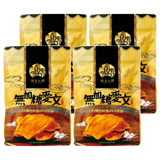 HARUHI SHOPPU 春日小舖 無加糖愛文芒果乾, 玉井芒果, 低溫烘焙72小時, 140g, 4包