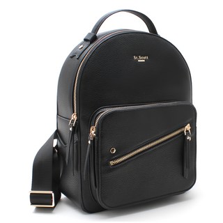 Saint Scott 女用 康妮 背包, 黑色