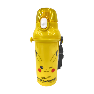 Skater 直飲式水壺, PoKeMoN 寶可夢黃色, 480ml, 1瓶
