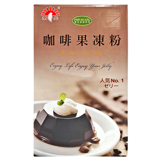 新光洋菜 咖啡果凍粉 台灣產, 1kg, 1盒