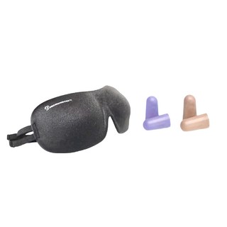 Macks美國 3D立體眼罩+泡棉耳塞 舒適透氣遮光 旅行午睡必備