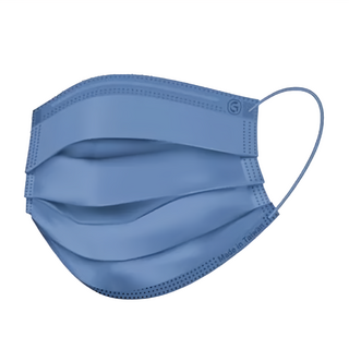 Graminton 鉅瑋 成人平面醫療口罩, 北歐藍, 50片, 1盒
