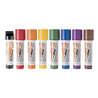 LIBERTY 利百代 POP麥克筆, 綜合色 8色, 8支