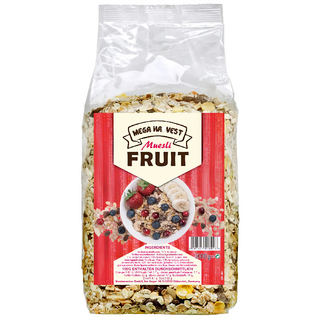 MEGA HARVEST 德國什錦水果穀片, 1kg, 1包