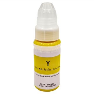 REQIR 連供印表機副廠補充墨水 70ml CANON印表機適用抗UV等級, 黃色, 1瓶