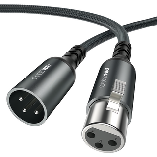 CODEWAY XLR 卡農麥克風線 專業音響傳輸線 1.5m, 單一商品, 1條