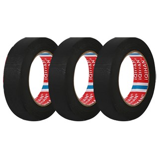 DADA 彩色紙膠帶 25mm*15m 黑色 3入, 3個