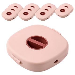 小麥購物 充電線收納盒 G639 25g, 粉色, 12個