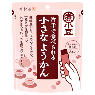 imuraya 井村屋 紅豆羊羹方便包 105g 獨立包裝 日式傳統甜點, 1包