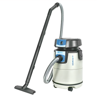 A Plus Power 25L專業級乾溼工業用吸塵器, 1050W強力功率, 高密度過濾網, 可水洗, 1.8m軟管/4.5m電源線, 萬向滾輪, AVC-6.0