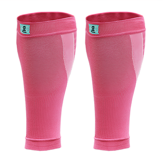 Greaten 極騰 ET-FIT 區段壓縮機能小腿套 3D立體無縫編織 舒適服貼 彈性纖維 DRYARN, L, 粉紅色, 1雙