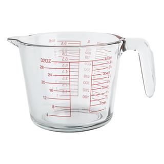 BOACUP 烘焙刻度 玻璃量杯, 350ml, 1個, 透明色