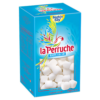 la Perruche 鸚鵡牌 天使白糖, 750g, 法國進口, 天然結晶, 方糖設計, 1盒
