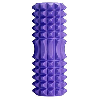 三次方 瑜珈滾筒 月牙款, 1個, 紫色