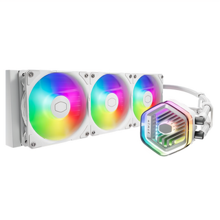 COOLER MASTER 酷碼 MasterLiquid 360 Atmos White ARGB 一體式水冷, 1個