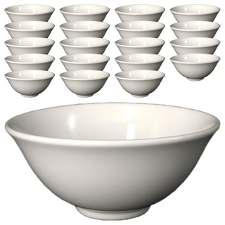 TATUNG 大同磁器 港式小湯碗 3.75吋, 白色, 20個