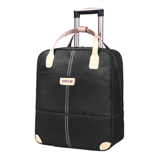 Well Life 悅生活 Gotrip 俐落旅行拉桿袋 500D超厚牛津布, 37 x 20 x 48 cm, 經典黑