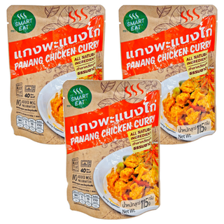 SMART EAT 帕能咖哩雞即食包 全天然成分, 115g, 3包