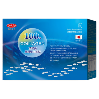 good Life 得意人生 頂級魚鱗膠原蛋白胜肽, 5g, 20包, 1盒