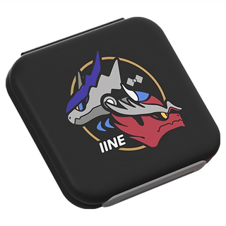 IINE 良值 12入遊戲卡匣收納盒, L749, 朱紫, 1盒