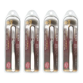 Lumina 露蜜 高精密斜粉刺夾, 4支, KC-267