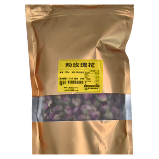 粉玫瑰花, 150g, 無咖啡因, 無茶鹼, 伊朗產地, 1包