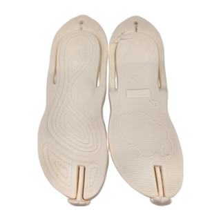 旅行摺疊拖鞋 EVA材質, XL(42/43), 白色, 1雙