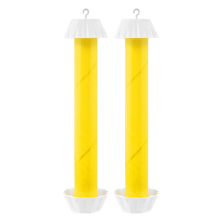 Tamsaa 掛式黏蠅棒 室內外皆可使用 全方位防護 輕鬆解決飛蟲困擾, 2支