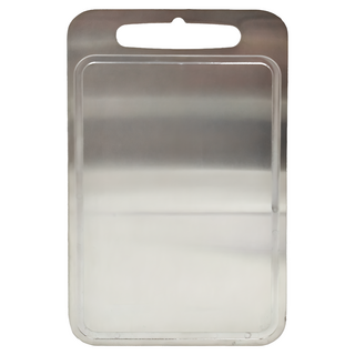 REQIR 不鏽鋼304PP雙面砧板, 1個, 銀色