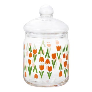 ADERIA 昭和糖果罐 大 鬱金香, 680ml, 1個